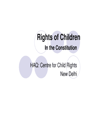 Fillable Online Rights of Children Fax Email Print - pdfFiller