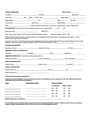 Form preview