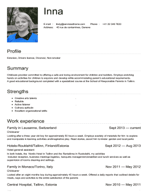 Form preview
