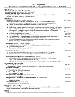 Form preview