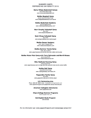 Fillable Online Marty Wilson Basketball Camps Fax Email Print pdfFiller