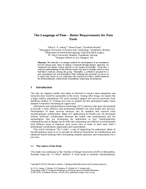 Fillable pain scale 1 10 examples - Edit Online & Download Samples in