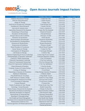 Get allergy journal impact factor Form Samples to Submit in PDF