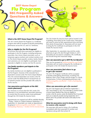 Fillable Flu Shot Announcement Template And Templates To Submit Flu Program