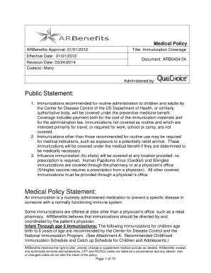 Kaiser Immunization Online Records