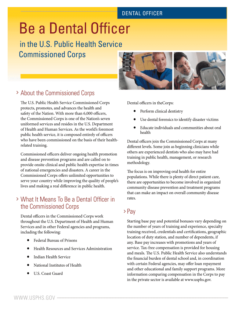 Fillable Online DENTAL OFFICER Fax Email Print pdfFiller