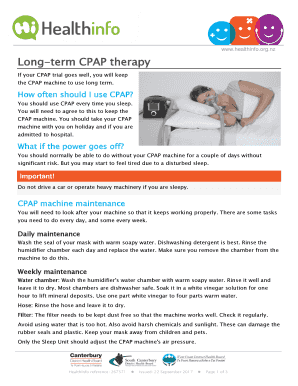 Fillable Online Long-term CPAP therapy Fax Email Print - pdfFiller