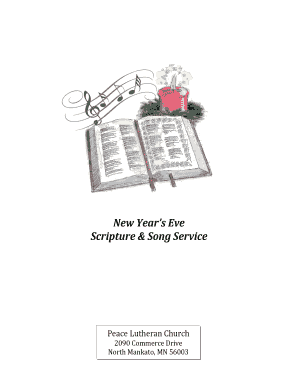 Scripture & Song Service