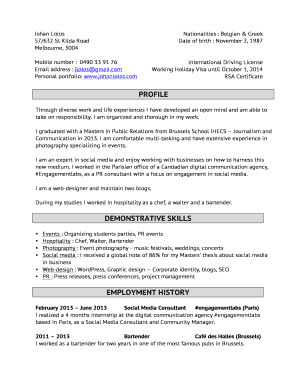 Form preview