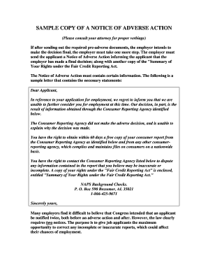 Adverse Action Notice >> Sample Adverse Action Letter Credit Fill Out Online Documents Adverse Action Notice >> Sample Adverse Action Letter Credit Fill Out Online Documents