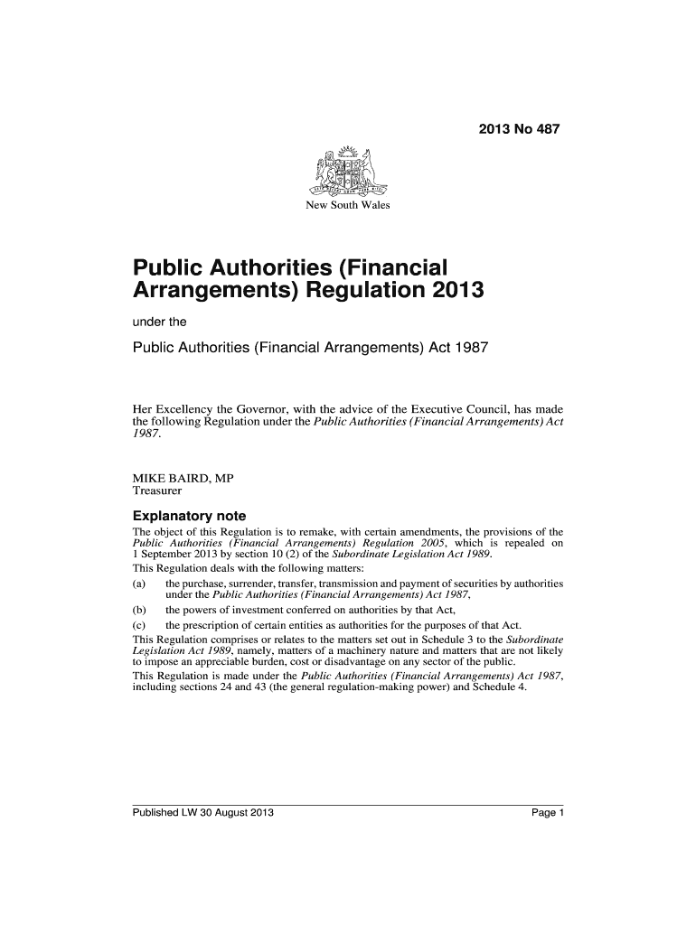 Fillable Online Public Authorities (Financial Fax Email Print pdfFiller