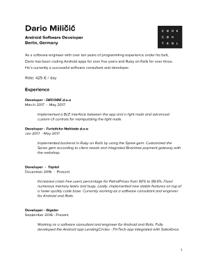 Form preview
