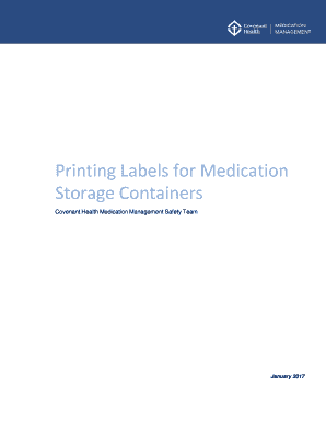 Fillable Online Printing Labels for Medication Fax Email Print - pdfFiller