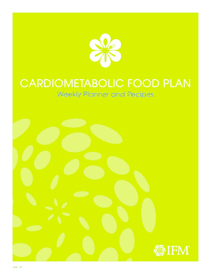 cardiometabolic food plan pdf