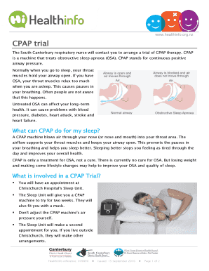 Fillable Online CPAP trial Fax Email Print - pdfFiller