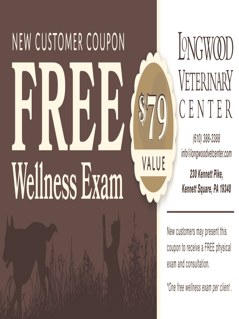 Fillable Online Wellness Exam Fax Email Print - pdfFiller