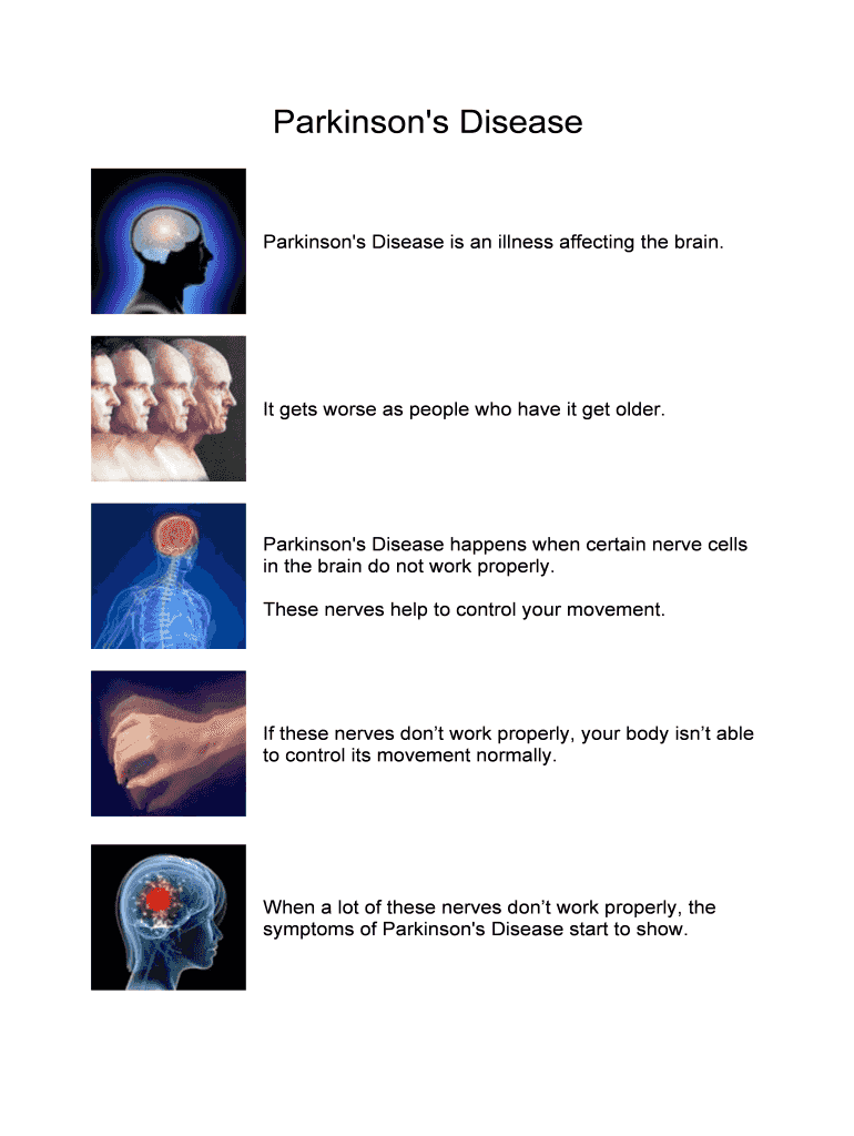 Fillable Online Parkinson's Disease Fax Email Print - pdfFiller