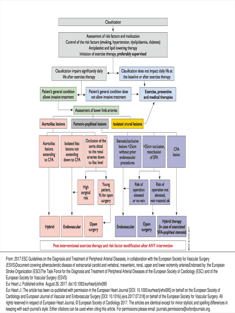 Fillable Online From: 2017 ESC Guidelines on the Diagnosis and ...