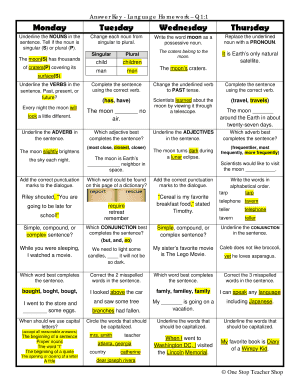 languages for homework