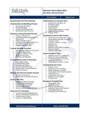 Form preview