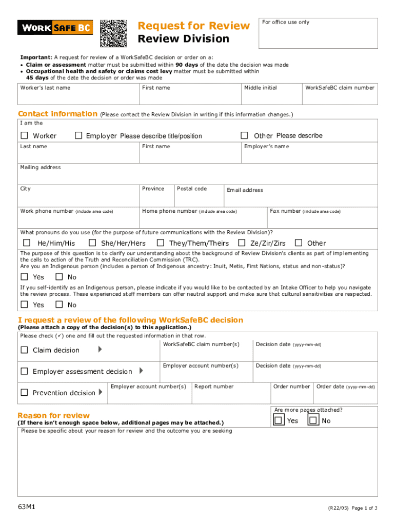 form bc review Preview on Page 1