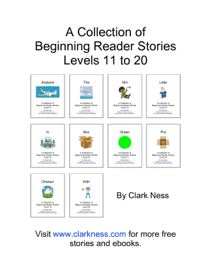 Fillable Online Beginning Reader Stories Fax Email Print - pdfFiller