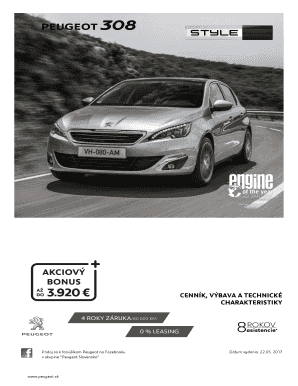 Blank cenniki onlajn