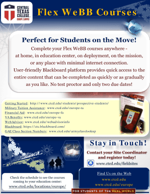 Flex WeBB Courses