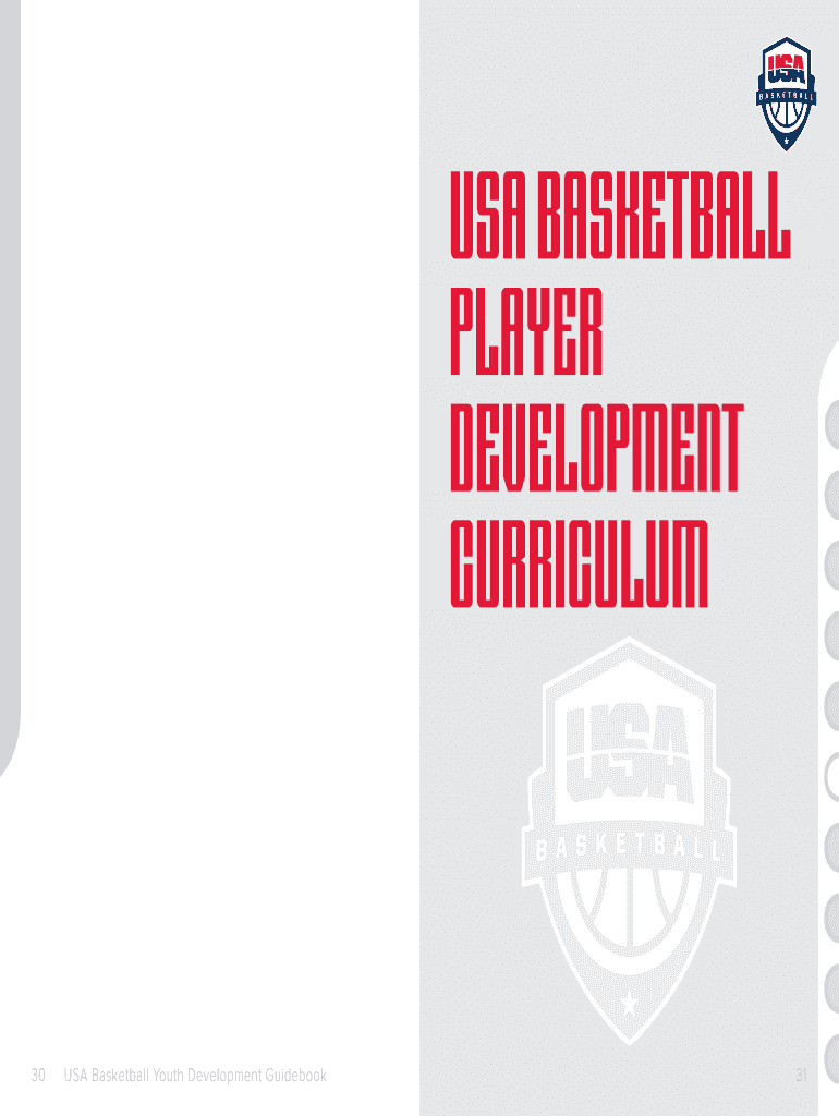 Fillable Online USA Basketball Youth Development Guidebook Fax Email