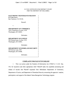 Case 1:17-cv-02567 Document 1 Filed 11/30/17 Page 1 of 16