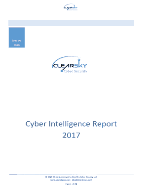 Fillable Online Cyber Intelligence Report Fax Email Print - pdfFiller
