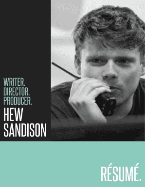 2016 Resume - Hew Sandison