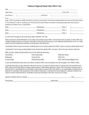 Hipaa Xray Release Form Hipaa Xray Release Form
