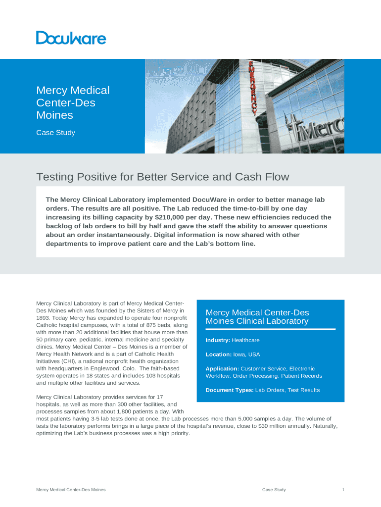 Fillable Online Mercy Medical Fax Email Print - pdfFiller