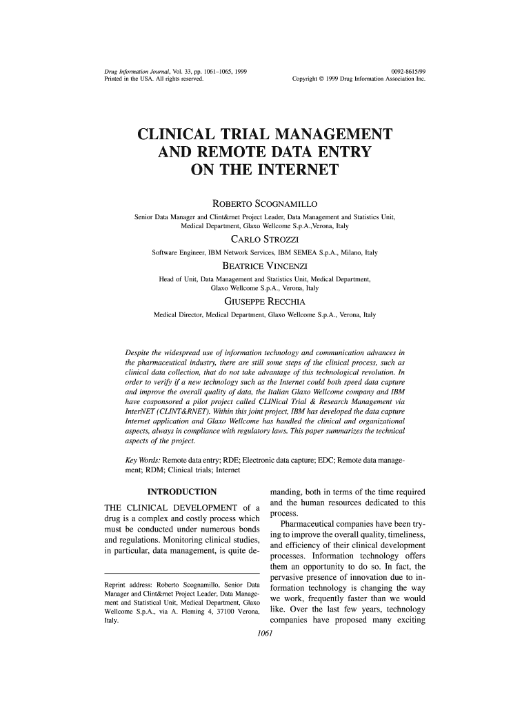 Fillable Online Drug Information Journal, Vol Fax Email Print pdfFiller