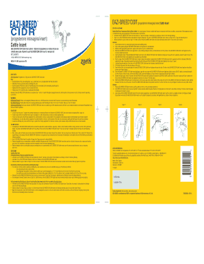 Eazi-Breed CIDR Cattle Insert Zoetis Animal Health - Heat...