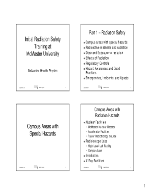 Fillable Online Part 1 Radiation Safety Fax Email Print - pdfFiller
