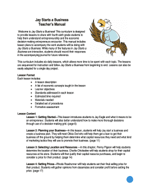 Jay Starts a Business