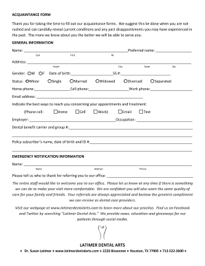 Form preview
