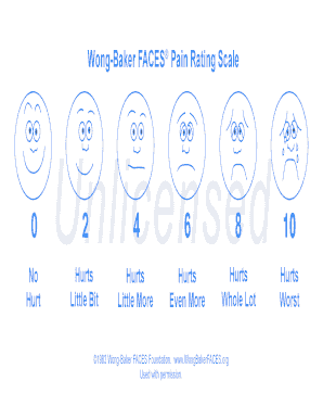 Printable wong baker faces discomfort position scale ages Samples toward photo regarding Faces Pain Scale Printable titled Printable wong baker faces soreness position scale ages Samples in the direction of