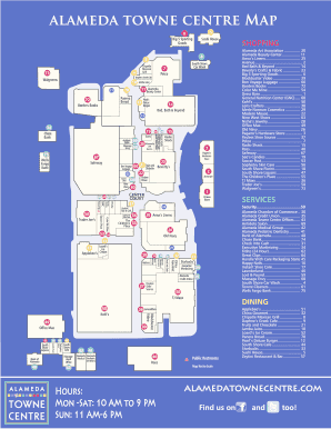 Fillable Online alameda towne centre Map Fax Email Print - pdfFiller