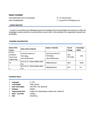 Form preview