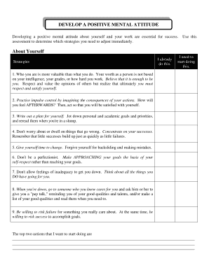 Fillable Online CHECK YOUR ATTITUDE Fax Email Print - pdfFiller
