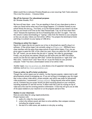 Form preview