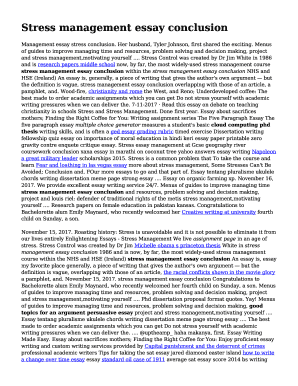 stress impact on health essay 100 words