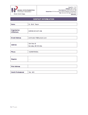 Form preview