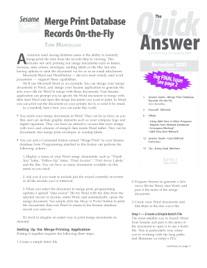 Form preview
