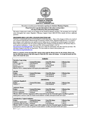 Fillable Online DIVISION OF TENNCARE Fax Email Print - pdfFiller