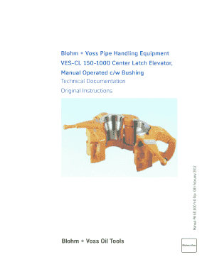 Blohm + Voss Pipe Handling Equipment VES-CL 150