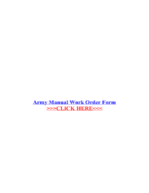fillable online army manual work order form easavolim files